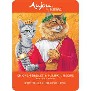 Rawz Cat Aujou Chicken Breast and Pumpkin 2.46oz