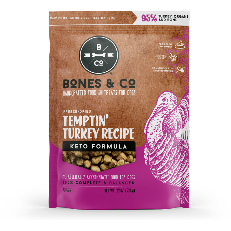 Bones & Co Freeze-dried Keto Temptin' Turkey