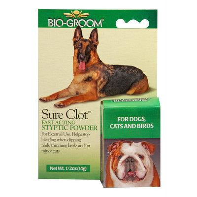 Bio-Groom Sure Clot styptic powder 0.5oz