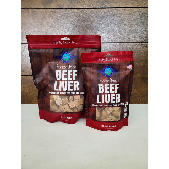 Shepherd Boy Farms Freeze Dried Beef Liver 3oz