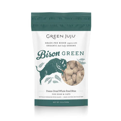 Green Juju: Whole Food Bites - Bison Green 2.5oz