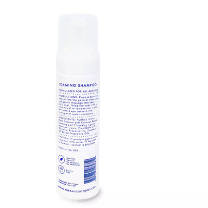 Pure + Good: Foaming Shampoo - Blue Cypress + Neroli 7oz