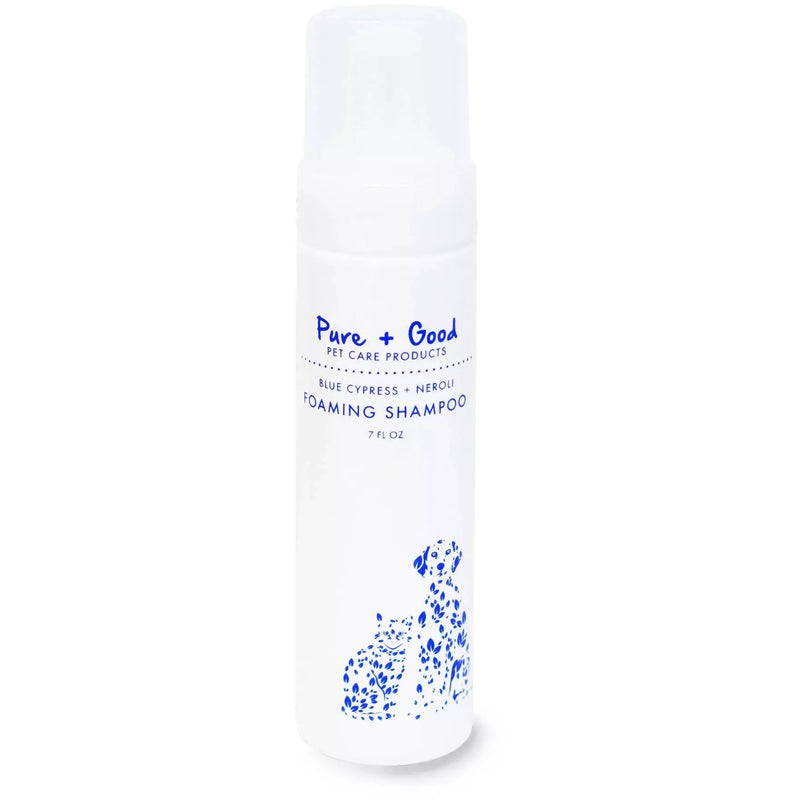 Pure + Good: Foaming Shampoo - Blue Cypress + Neroli 7oz