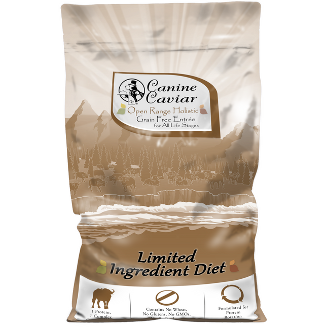 Canine Caviar Open Range Buffalo & Chickpea