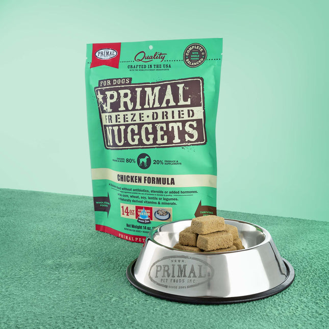 Primal Dog Freezedried Nuggets Chicken 14oz