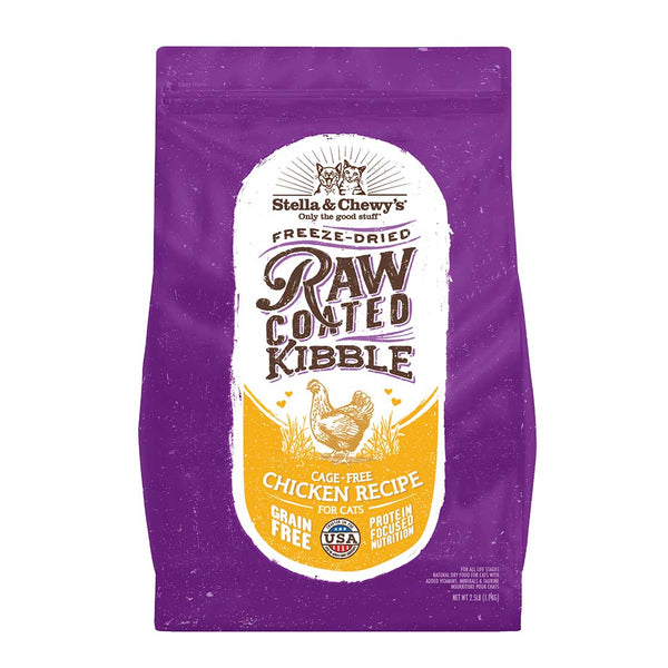 Stella & Chewy's Cat Raw Coated Kibble - Cage-Free Chicken