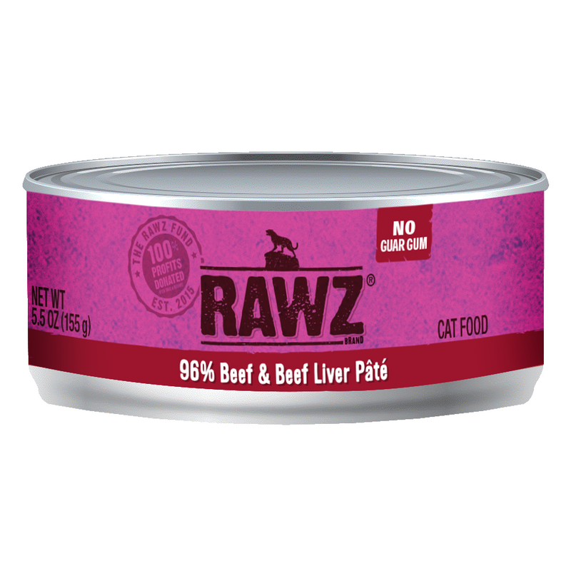 Rawz cat 96% Beef & liver