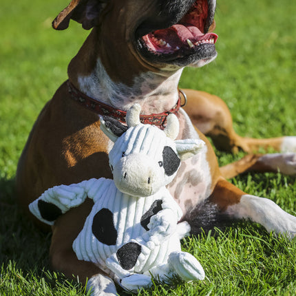 Huggle Hounds Knotties Dottie Cow