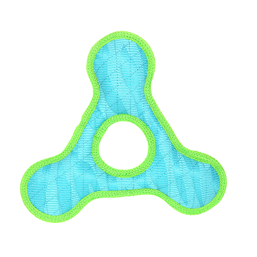 Tuffy Duraforce Triangle Ring - Tiger Print Blue/Green