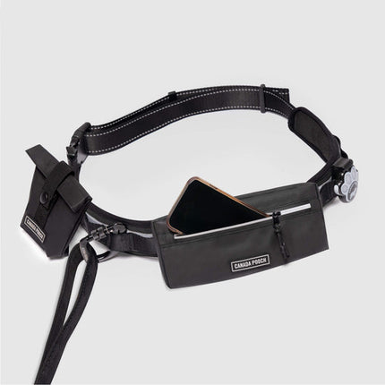 Canada Pooch Dog Walking Utility Belt Black