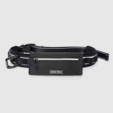 Canada Pooch Dog Walking Utility Belt Black