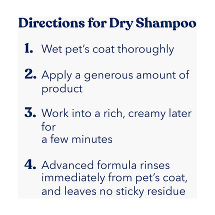 Honest Paws Skin and Coat Dry Shampoo