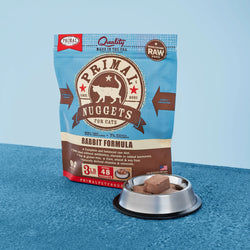 Primal Cat Frozen Nuggets - Rabbit 3lb
