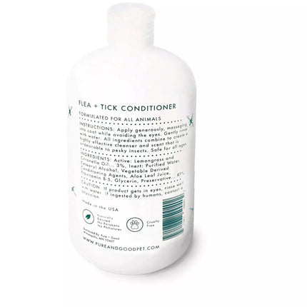 Pure + Good: Flea + Tick Conditioner 16oz