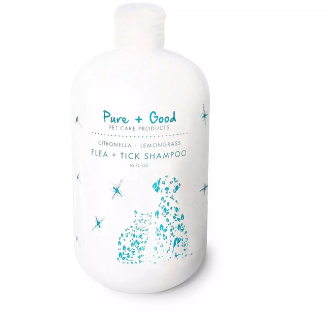 Pure + Good: Flea + Tick Shampoo 16oz