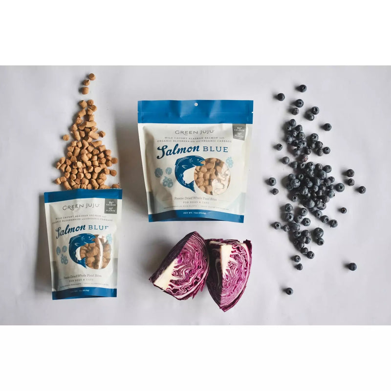 Green Juju: Whole Food Bites - Salmon Blue 3oz