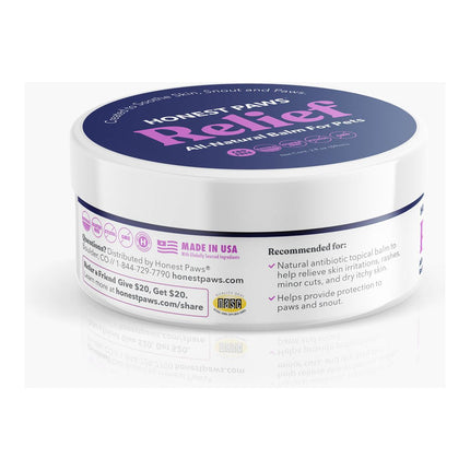 Honest Paws Relief Balm 2oz