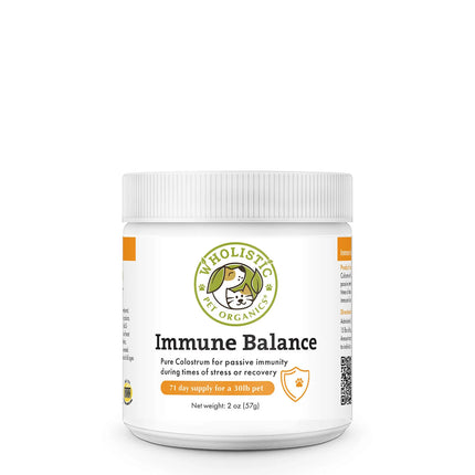 Wholistic Immune Balance Colostrum Powder 2oz
