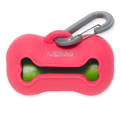 Messy Mutts Silicone Waste Bag Holder - Watermelon