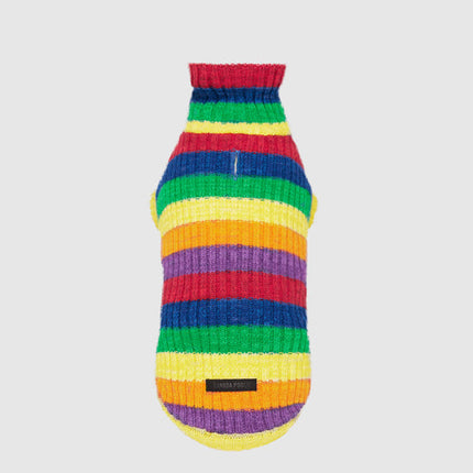 Canada Pooch Over the Rainbow Sweater