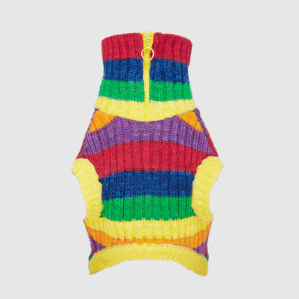 Canada Pooch Over the Rainbow Sweater
