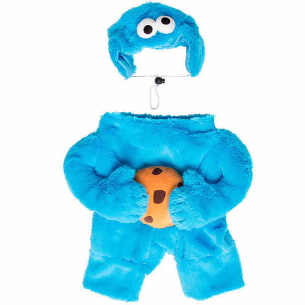 Sesame Street Cookie Monster Dog Costume