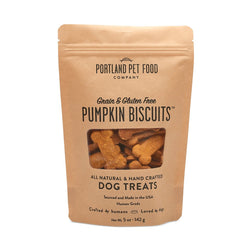 Portland Pet Food Company Pumpkin Dog Biscuits 5oz