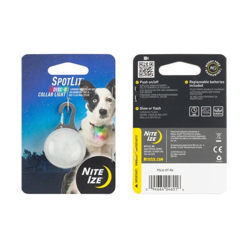 Nite Ize SpotLit Collar Light - Disco