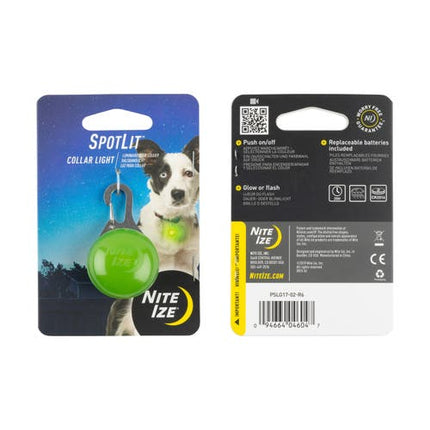 Nite Ize SpotLit Collar Light - Green