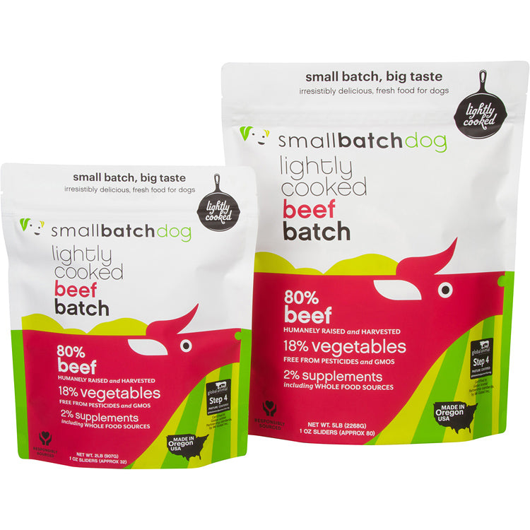 Smallbatch Dog Lightly Cooked - Beef
