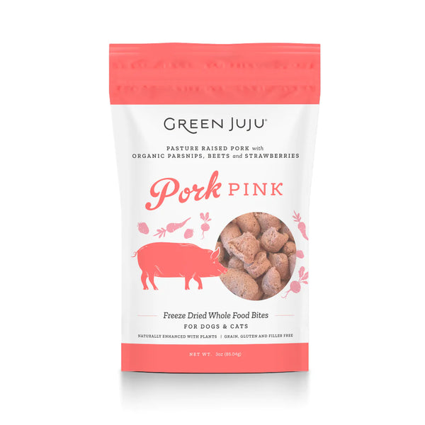 Green Juju: Whole Food Bites - Pork Pink 3oz