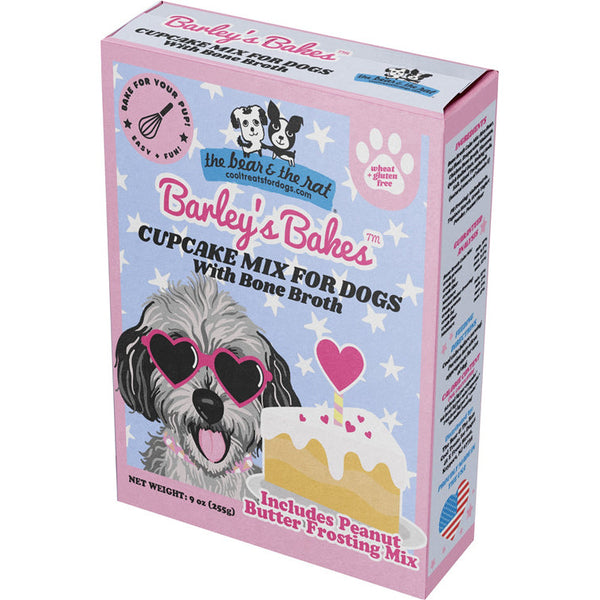 The Bear & The Rat Barley's Bakes Cupcake Mix for Dogs - Bone Broth