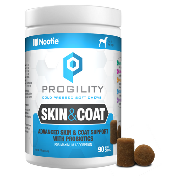 Progility Skin & Coat Soft Chews 90ct 16oz