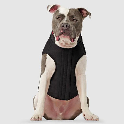 Canada Pooch Reversible Vest black with plaid