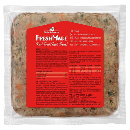 Stella and Chewy's Frozen Freshmade Beefy-licious 16oz