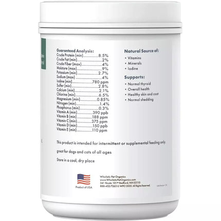 Wholistic Sea Kelp 4 oz
