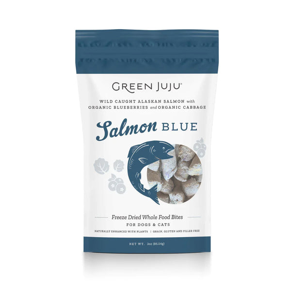 Green Juju: Whole Food Bites - Salmon Blue 3oz