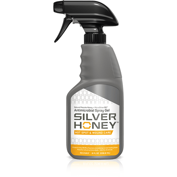 Silver Honey Hot Spot & Wound Care Spray Gel 8oz