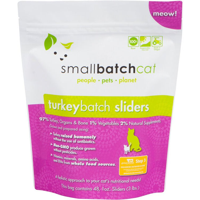 Smallbatch Cat Frozen Sliders - Turkey