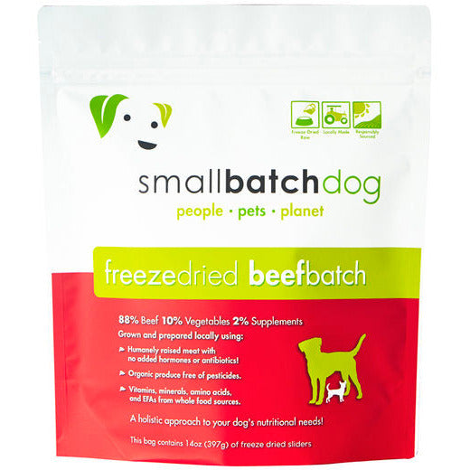 Smallbatch Dog Freeze Dried Sliders - Beef