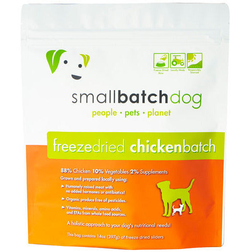 Smallbatch Dog Freeze Dried Sliders - Chicken