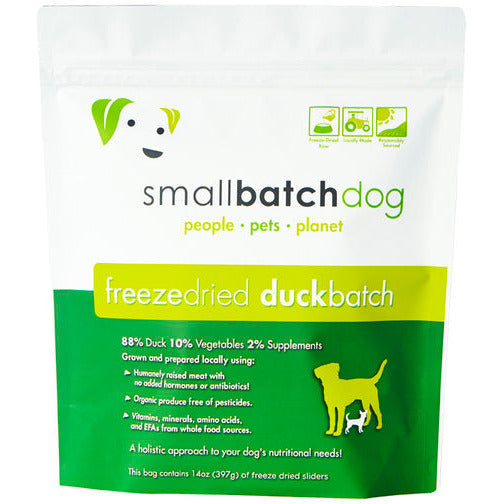 Smallbatch Dog Freeze Dried Sliders - Duck