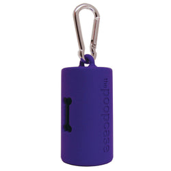 Metro Paws Poop Case Bag Holder - Purple