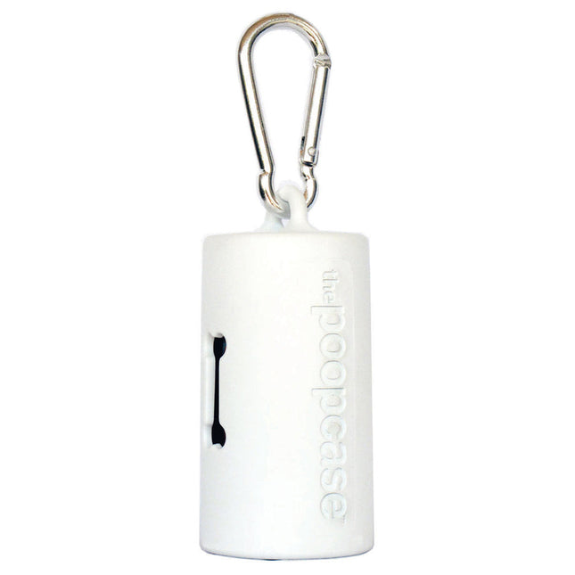 Metro Paws Poop Case Bag Holder - White