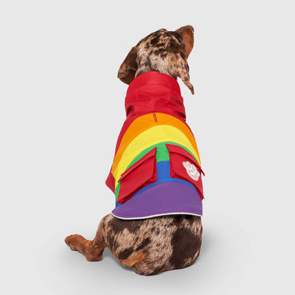 Canada Pooch Torrential Tracker Jacket Rainbow