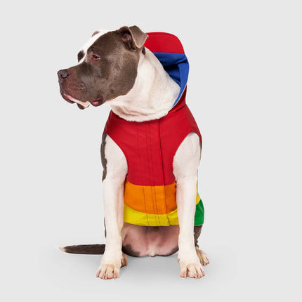 Canada Pooch Torrential Tracker Jacket Rainbow