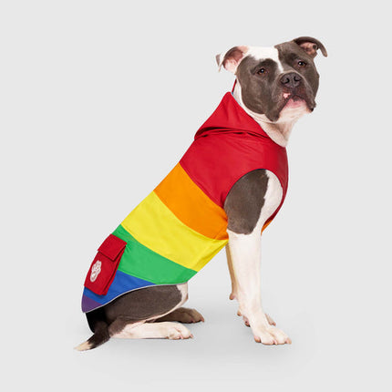 Canada Pooch Torrential Tracker Jacket Rainbow