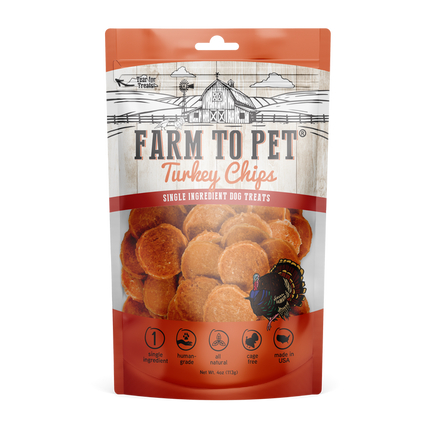 Farm to Pet Turkey Chips
