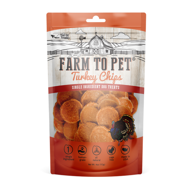 Farm to Pet Turkey Chips