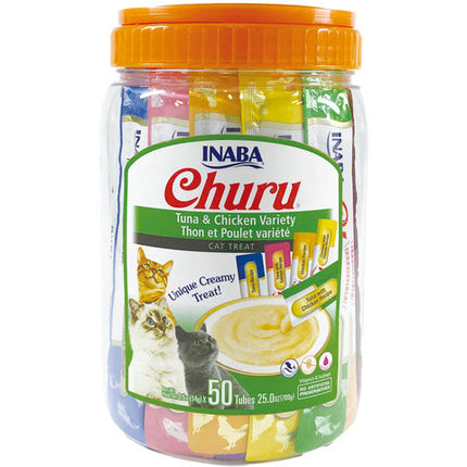 Inaba Cat Churu Puree GF Chicken Cannister
